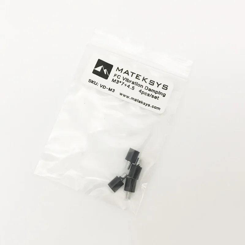 Color: 4pcs, CN Parts & Accessories M37+4.5 RC Vibration Damper Pad Rubber Shock Bobbins Absorber with Silicone Based for Matek F405 Flight Controller 